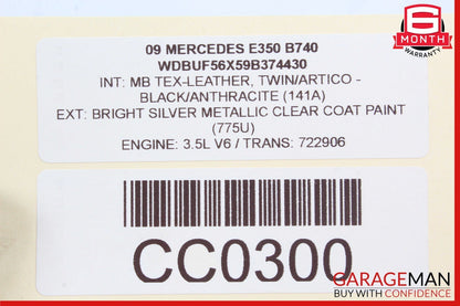 03-09 Mercedes W211 E350 E550 E63 AMG Front Left Side Door Controller Module OEM