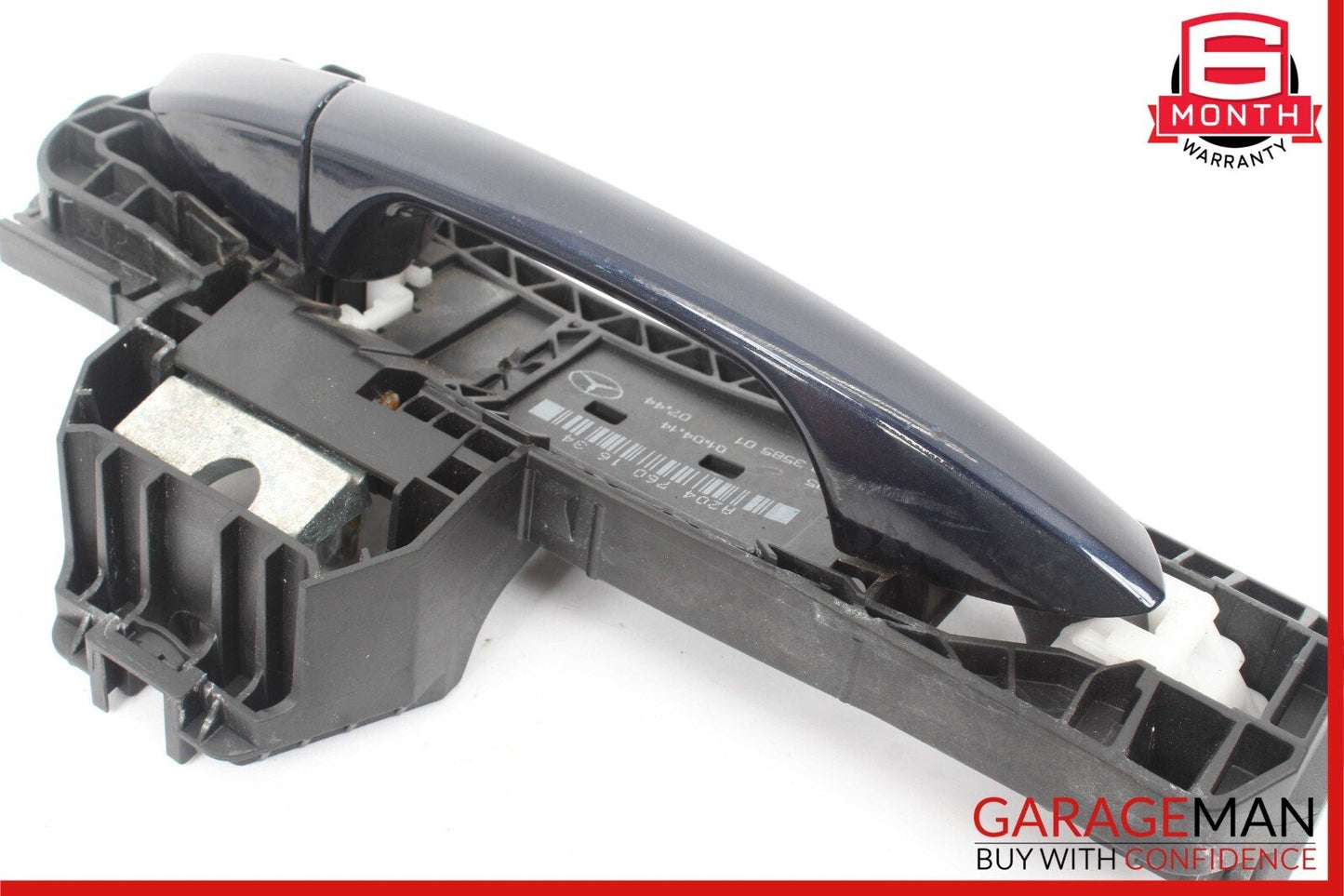 12-14 Mercedes W204 C300 C250 Sedan Right Passenger Exterior Door Handle Blue