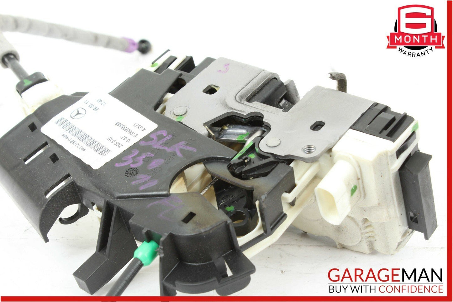 12-16 Mercedes R172 SLK350 Front Left Side Keyless Go Door Lock Latch Actuator