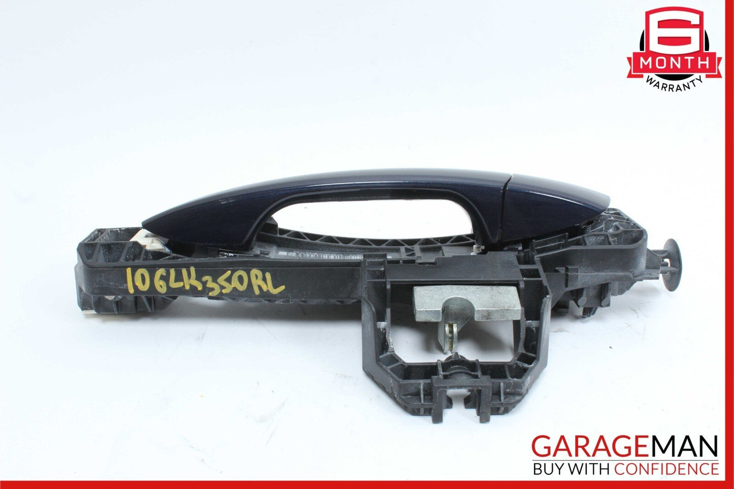 08-14 Mercedes X204 GLK350 Rear Left Side Exterior Door Handle Blue OEM