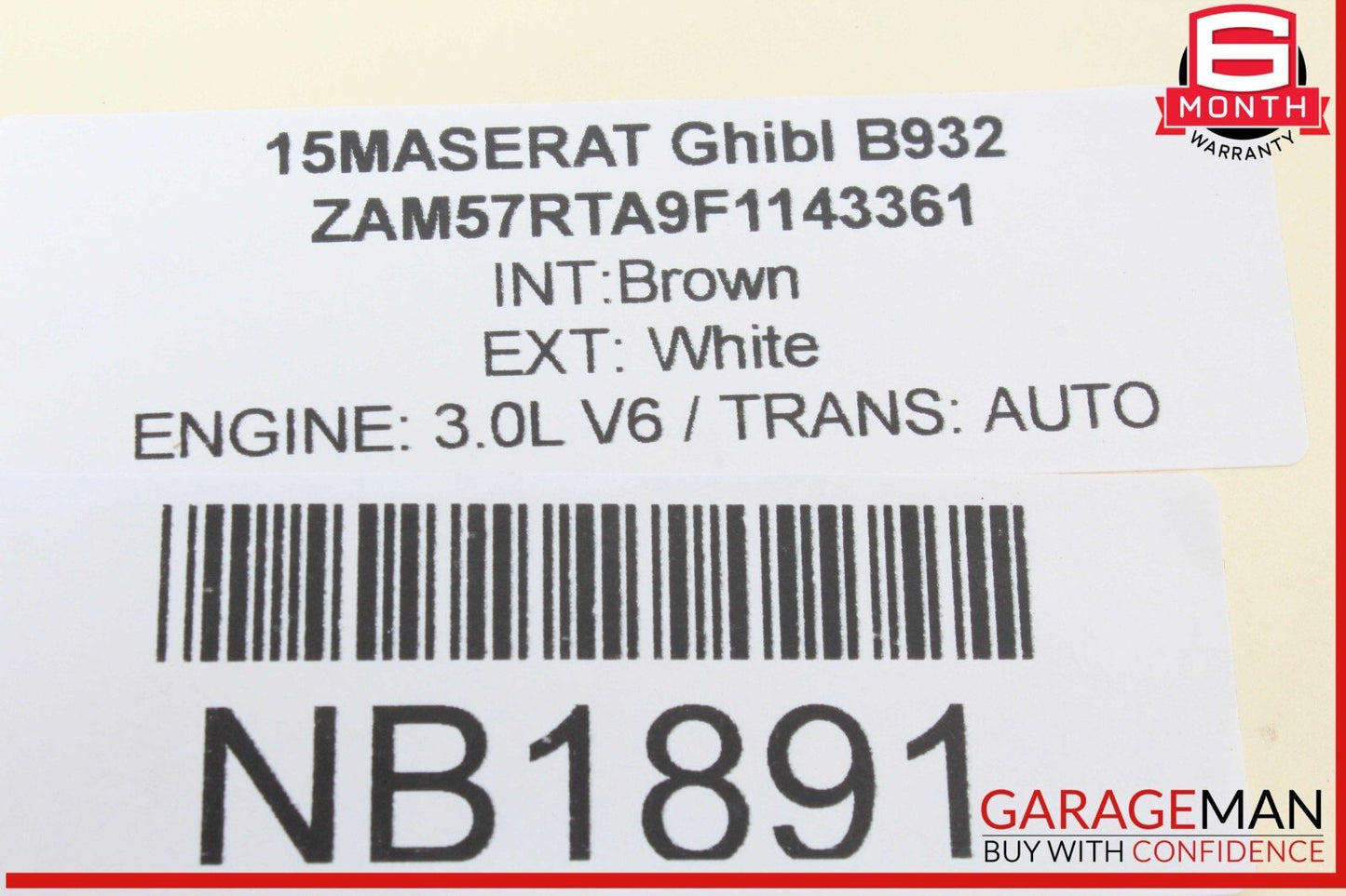 14-16 Maserati Ghibli Park Parking Assist Sensor PDC Control Module Unit OEM