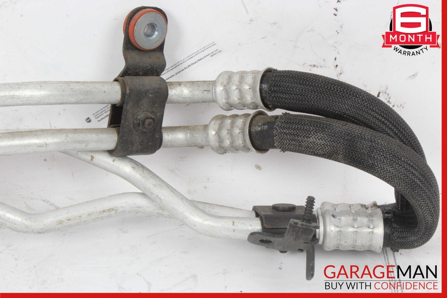17-21 Alfa Romeo Giulia 2.0L A/C AC Air Conditioning Compressor Hose Lines OEM
