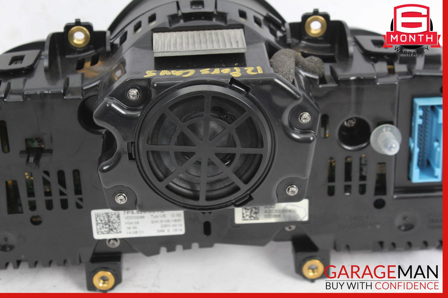 11-12 Porsche Cayenne 958 S Speedometer Gauge Instrument Cluster 7P5920901 OEM