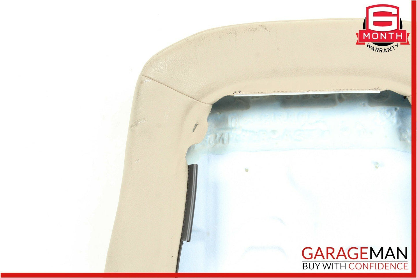 08-14 Mercedes W204 C250 C300 Front Right Side Top Upper Seat Cushion Beige OEM
