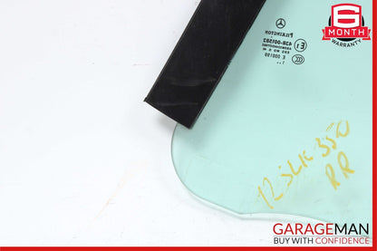 12-20 Mercedes R172 SLK350 SLK250 Rear Right Side Quarter Window Glass OEM