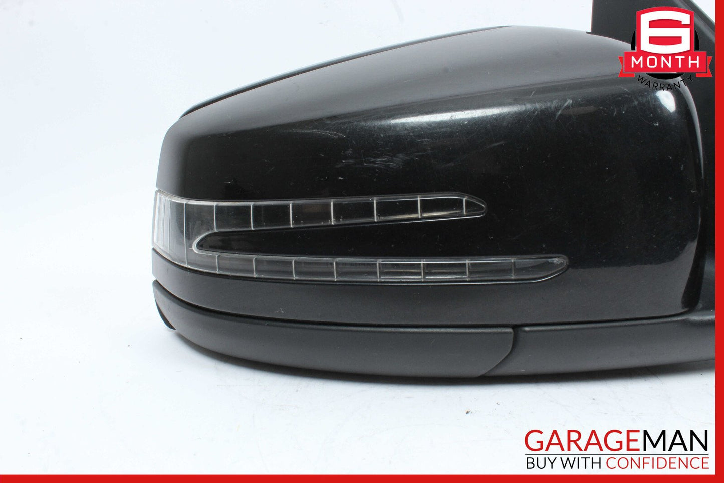 10-11 Mercedes W204 C300 Front Right Side Mirror Door Rear View Black OEM