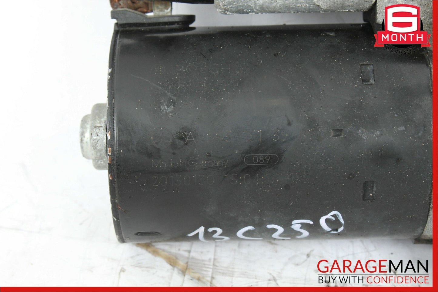 12-15 Mercedes W204 C250 1.8L Bosch Engine Starter Motor 0051513901 OEM