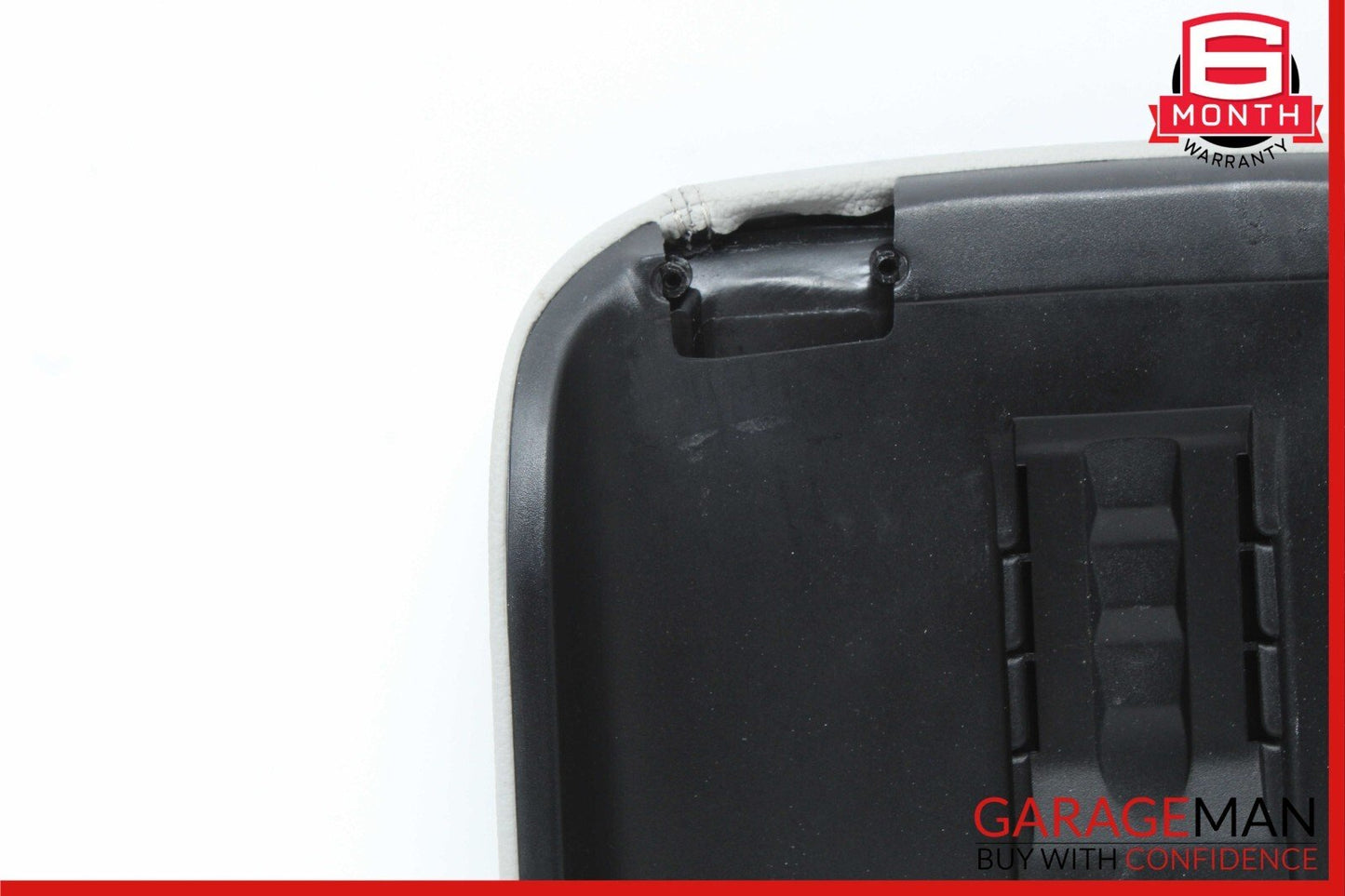 06-10 Mercedes W251 R350 R500 Center Console Arm Rest Storage Cover Pad Gray