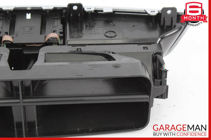 07-13 Mercedes W221 S550 Center Dash A/C Air Vent Trim Clock OEM
