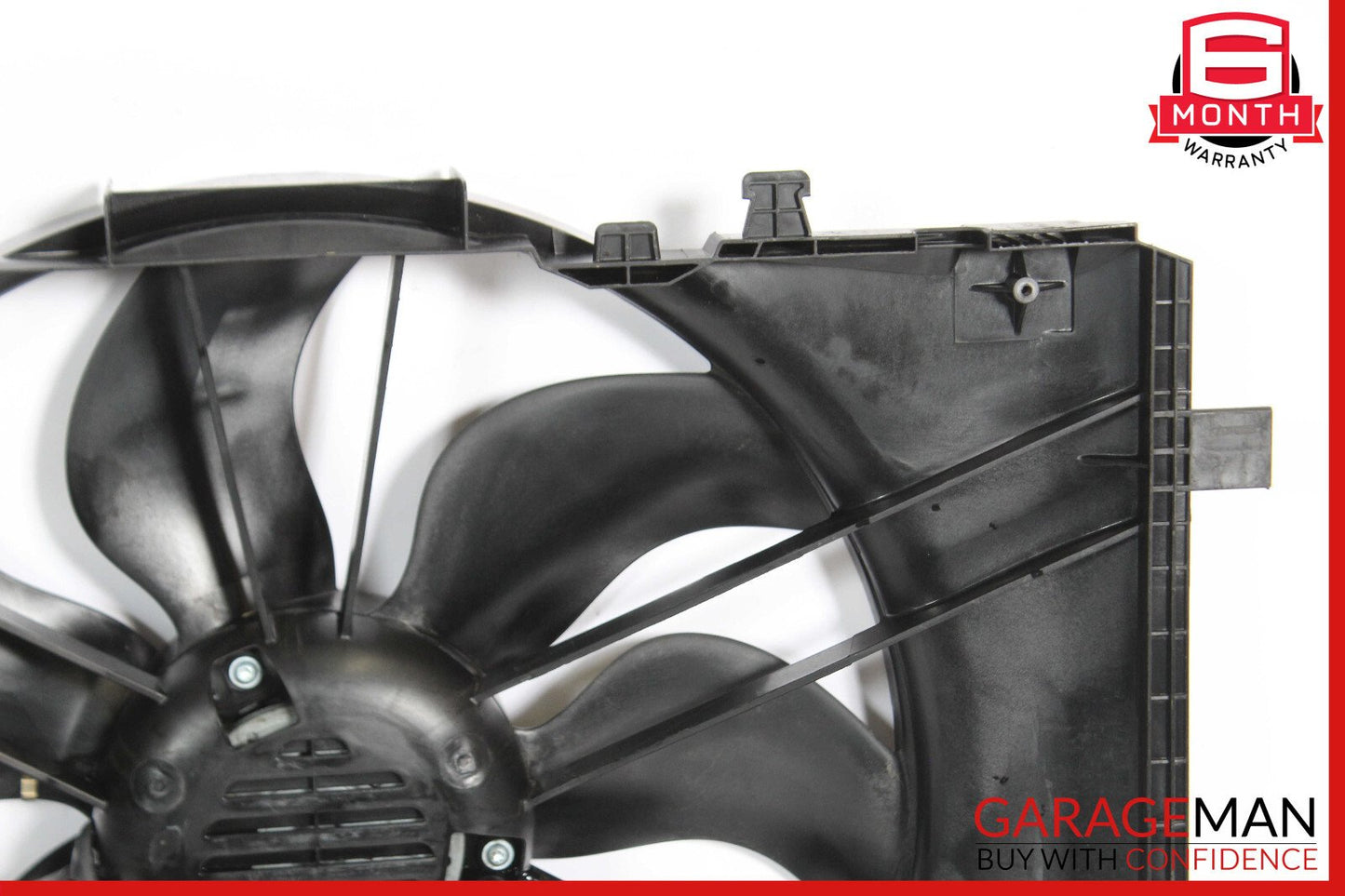 08-18 Mercedes W204 C250 C300 Engine Radiator Cooling Fan Shroud Motor Assy