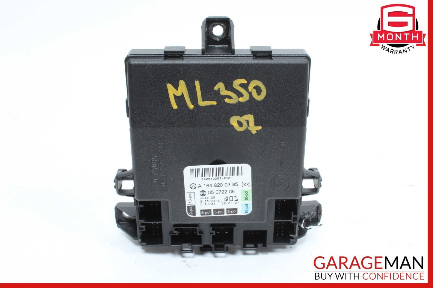 06-13 Mercedes W164 ML350 GL450 Front Left Side Door Control Module Unit OEM