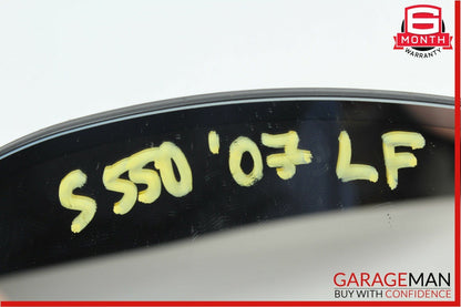 05-09 Mercedes S550 CL600 CLS550 Front Left Side Rear View Door Mirror Glass