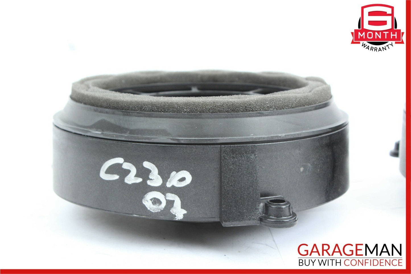 01-07 Mercedes W203 C230 Front Right & Left Side Door Sound Audio Speakers Set