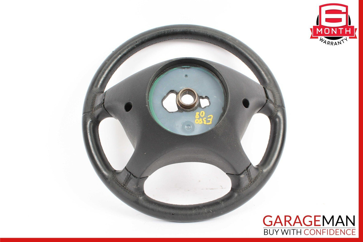 06-09 Mercedes W211 E350 E550 CLS500 CLS550 4 Spoke Steering Wheel Black