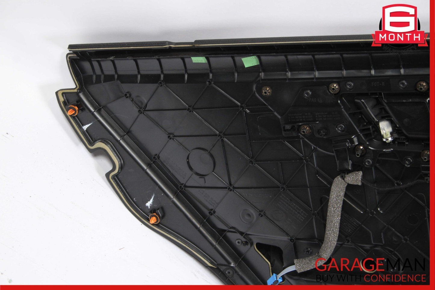 10-15 Mercedes X204 GLK350 Rear Right Passenger Side Interior Door Panel Black