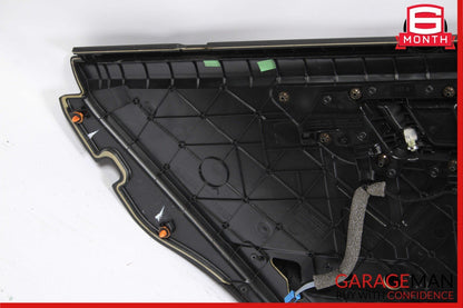 10-15 Mercedes X204 GLK350 Rear Right Passenger Side Interior Door Panel Black