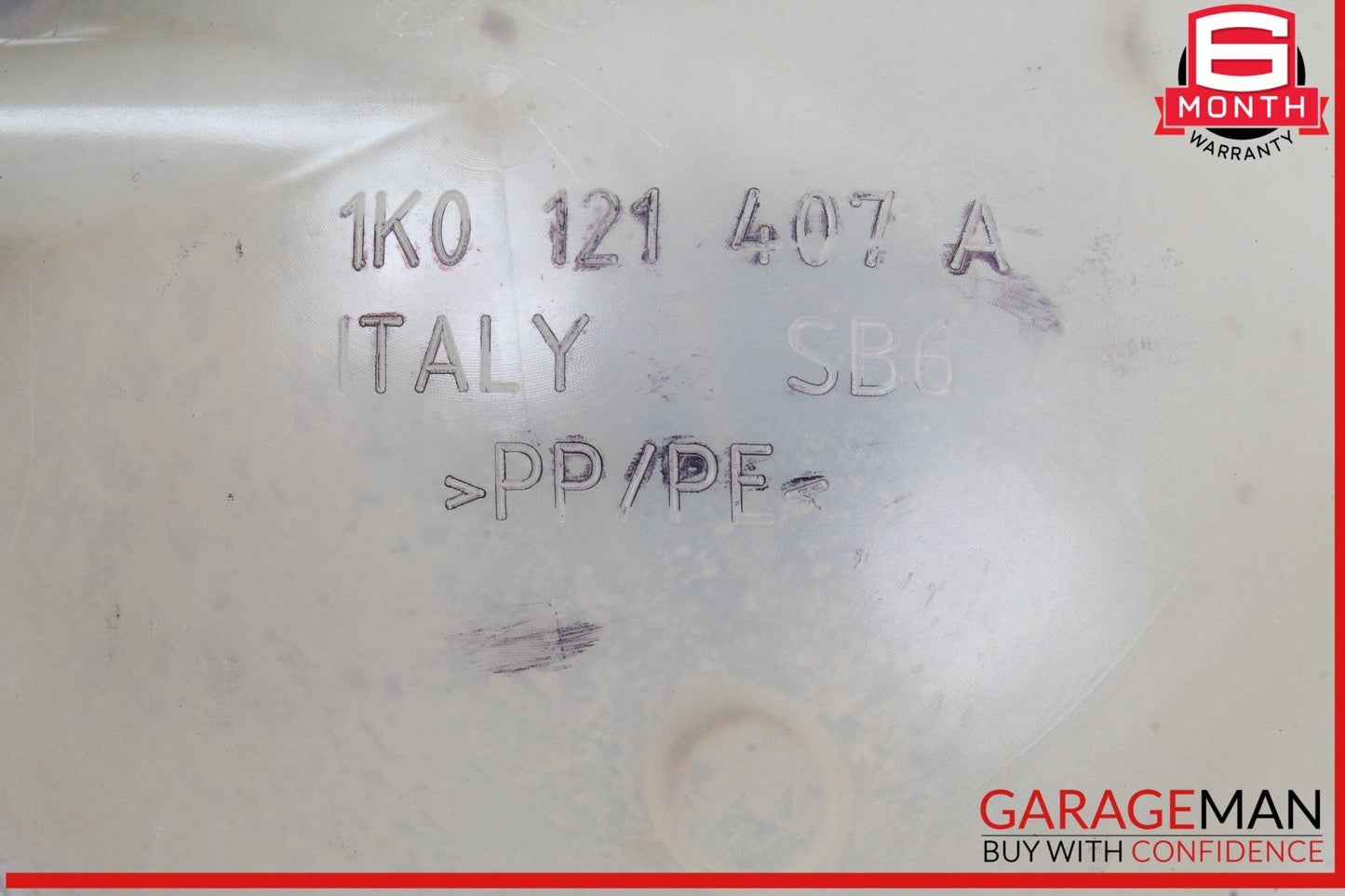 08-15 Audi TT TTS Coolant Expansion Tank Reservoir 1K0121407A OEM