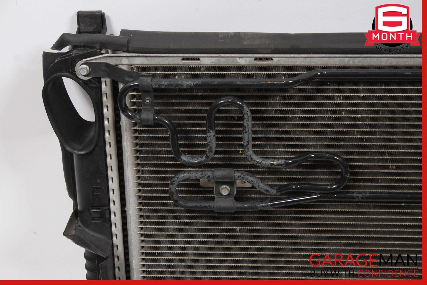 00-06 Mercedes W220 S430 CL500 Engine Cooling Radiator AC A/C Condenser Assembly