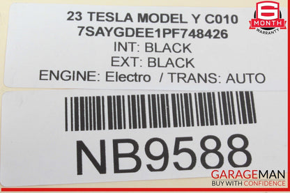 20-23 Tesla Model Y Front Left Driver Side Window Regulator Motor OEM