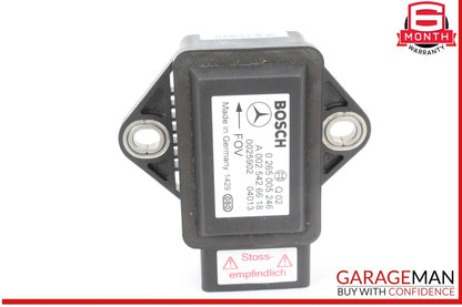 03-11 Mercedes R230 SL500 CLS350 Yaw Turn Rate Acceleration Sensor 0025426618