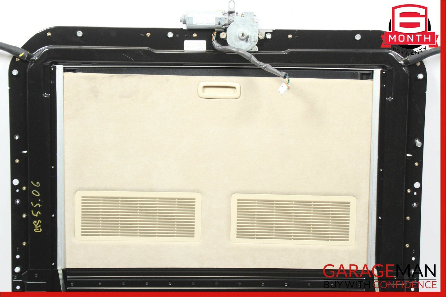 06-11 Mercedes W219 CLS55 Sunroof Sun Roof Frame Rail Glass Panel Assembly