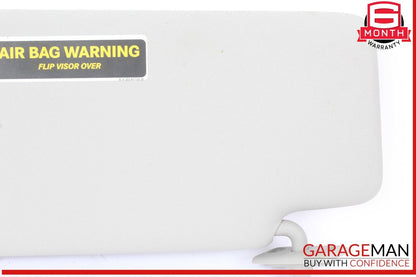 01-07 Mercedes W203 C350 Sport Front Right Side Sunvisor Sun Visor Gray OEM