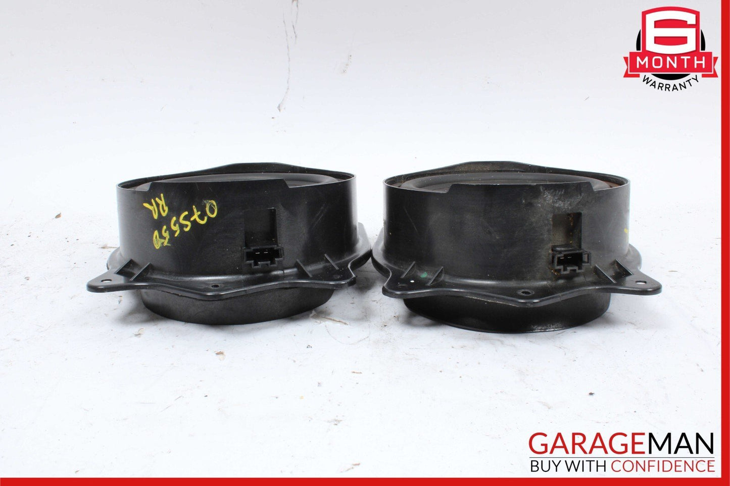 07-09 Mercedes W221 S550 Rear Left & Right Door Audio Sound Speakers Set of 2 Pc
