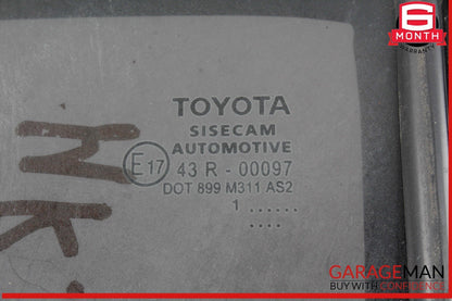 18-22 Toyota C-HR Rear Left Driver Side Quarter Window Glass OEM
