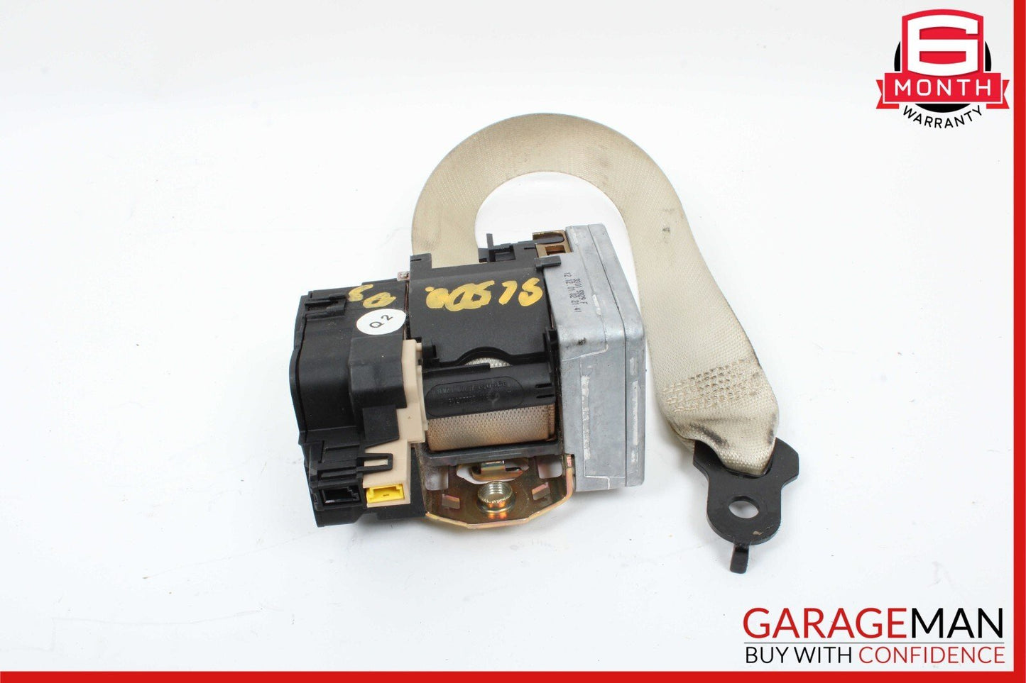 03-06 Mercedes R230 SL500 SL55 Right Side Seatbelt Seat Belt Retractor Gray OEM