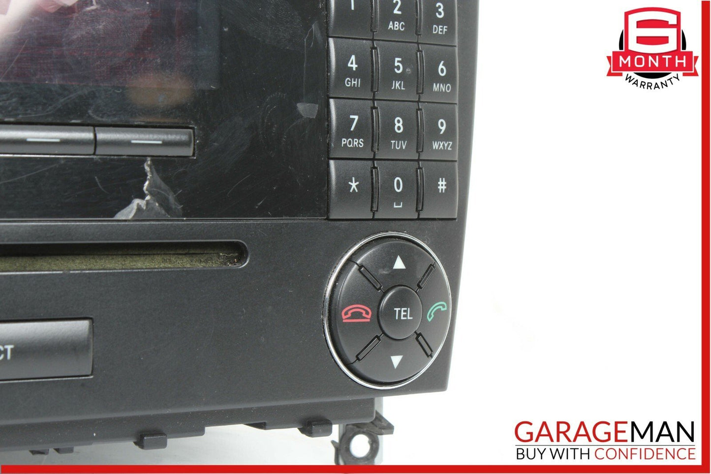 05-07 Mercedes W203 C230 Radio Stereo Audio CD Player Head Unit AM FM MF2531 OEM