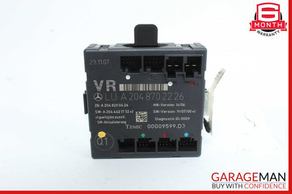 08-18 Mercedes W204 C350 C250 E400 Front Right Side Door Control Module OEM