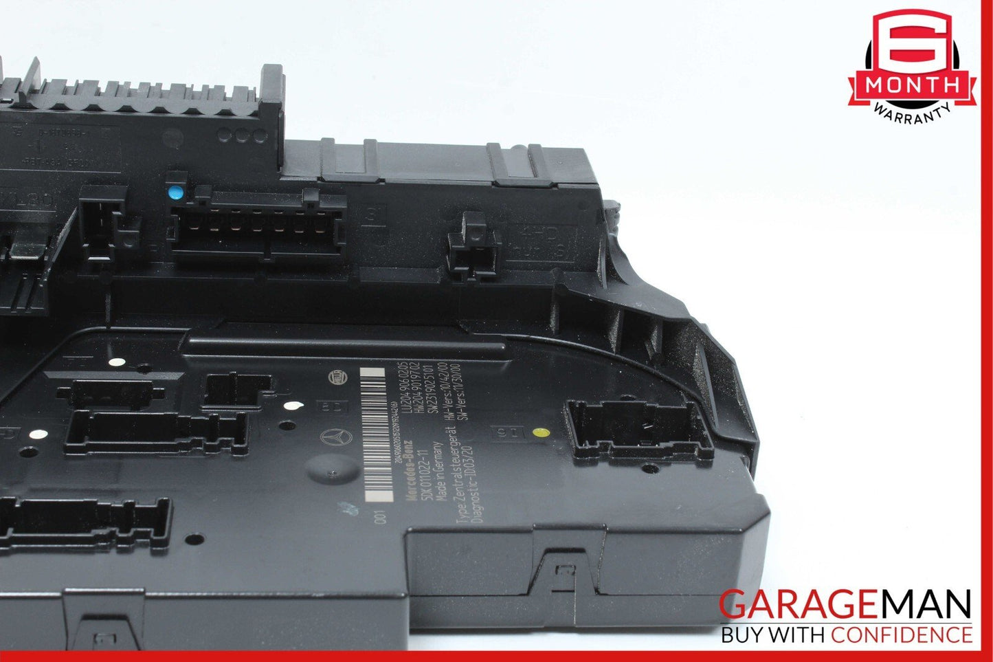 12-14 Mercedes W204 C350 C250 C63 AMG Rear SAM Module Relay Fuse Box Assembly