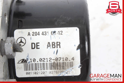 12-15 Mercedes W204 C300 SLK350 GLK350 ABS Anti Lock Pump Brake Module OEM