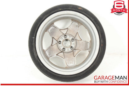 00-06 Mercedes W220 S500 CL55 AMG Rear Wheel Tire Rim 9.5x18H2 ET46 18" OEM