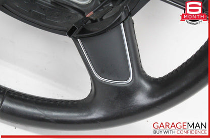 12-18 Audi A6 A7 Front Left Driver Side Steering Wheel Black 4G0419091M OEM