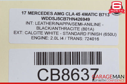 14-18 Mercedes W117 CLA45 AMG ABS Brake Hydraulic Pump Control Module Unit OEM