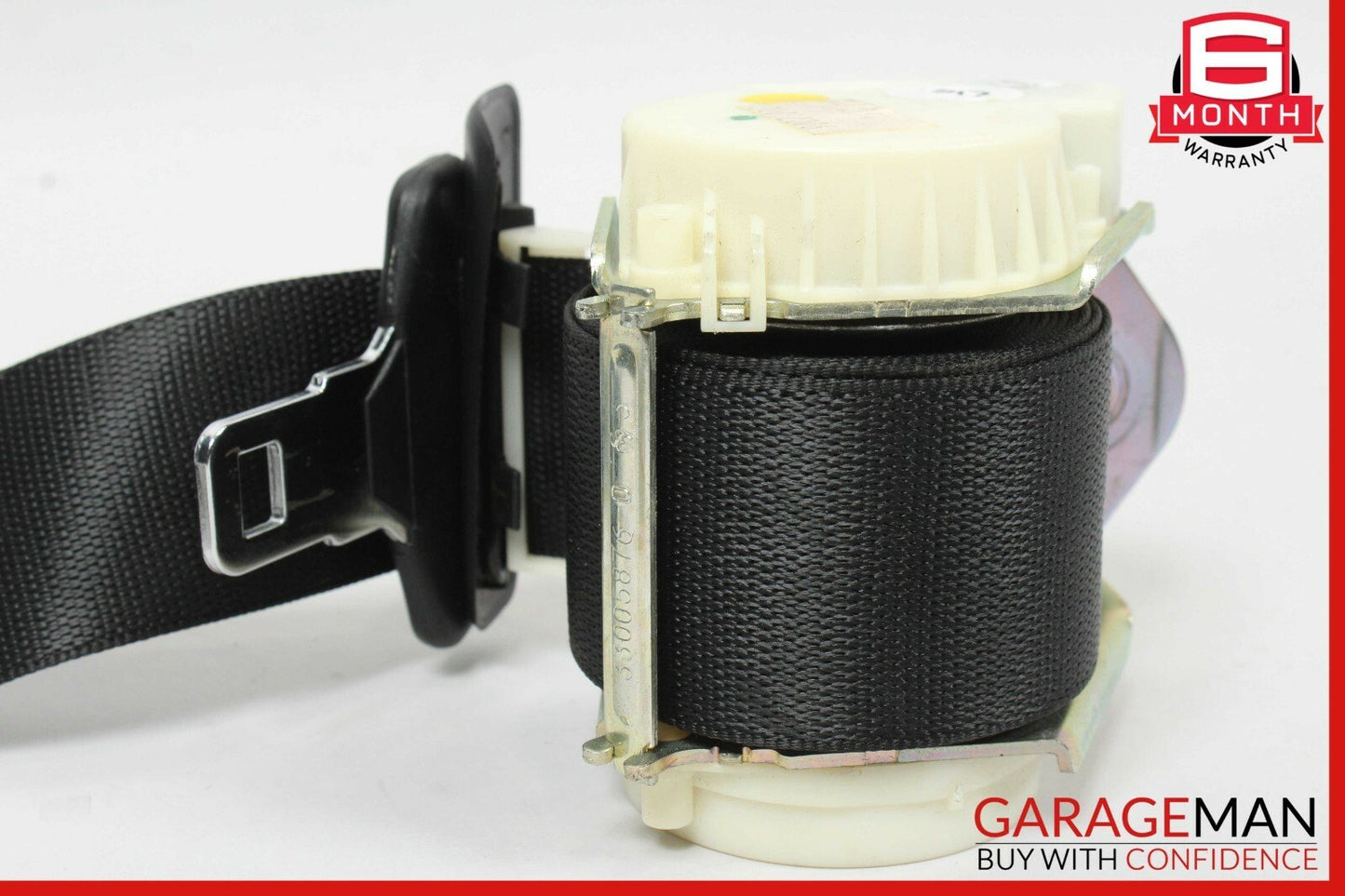 07-13 Mercedes W221 S550 Rear Center Seat Belt Retractor Buckle Assembly OEM