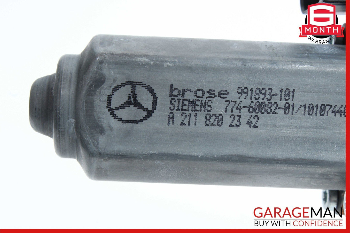 03-09 Mercedes W211 E350 E550 Rear Left Side Window Regulator Motor Unit OEM