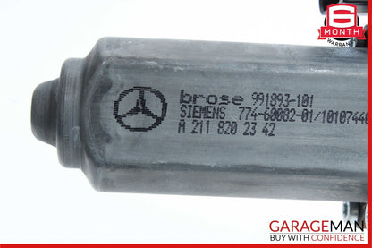 03-09 Mercedes W211 E350 E550 Rear Left Side Window Regulator Motor Unit OEM