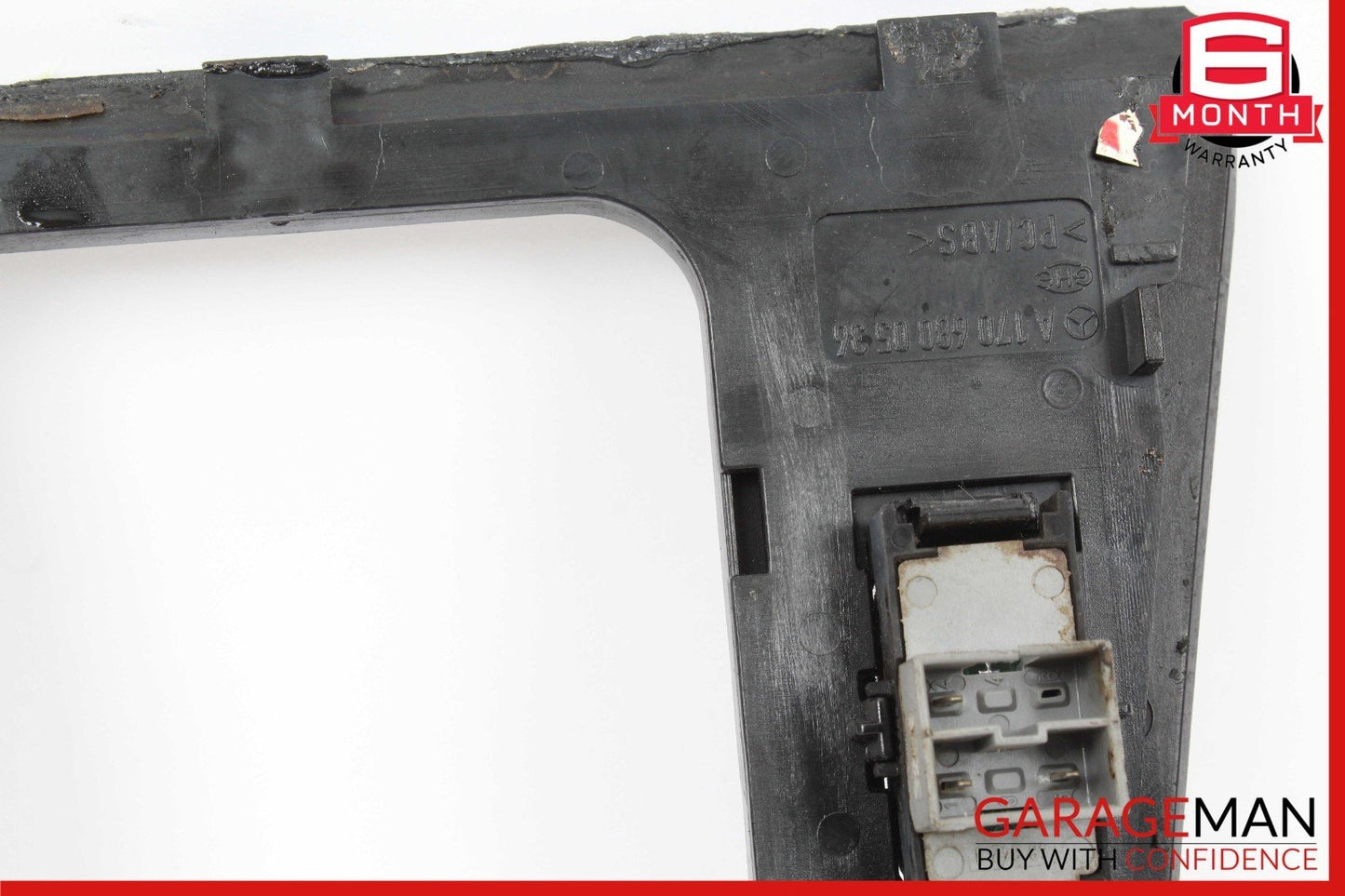 97-04 Mercedes R170 SLK230 Center Console Shifter Bezel Trim Cover 1706800536