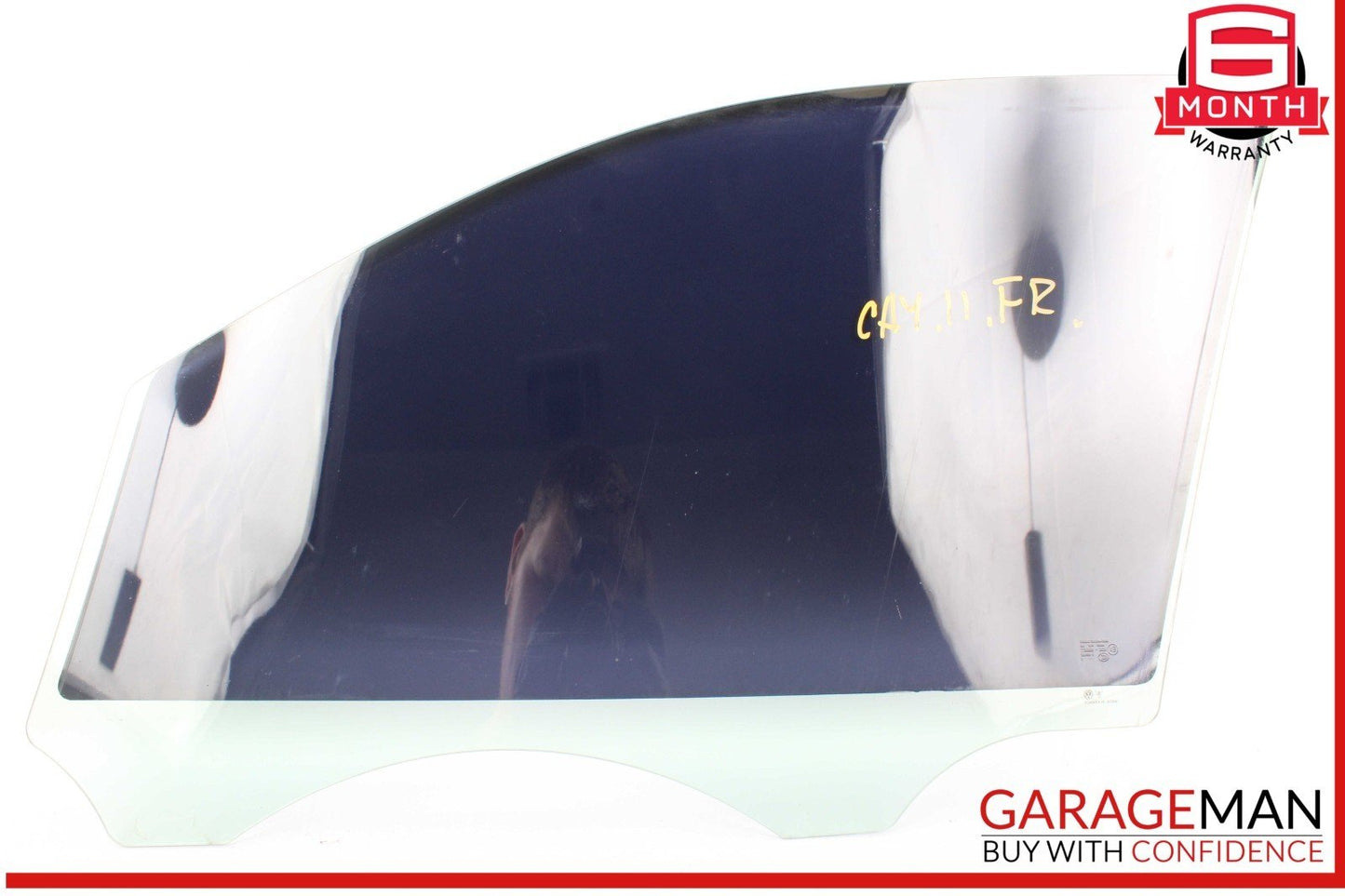 11-18 Porsche Cayenne 958 Front Right Passenger Side Door Window Auto Glass OEM