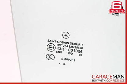 03-09 Mercedes W209 CLK550 CLK500 CLK350 Front Right Side Door Window Glass OEM