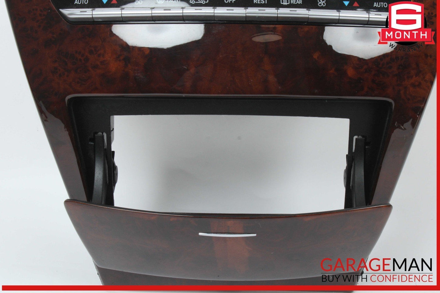 07-14 Mercedes W216 CL65 AMG Front Center Dash AC Control Panel w/ Clock OEM