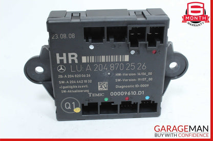08-14 Mercedes W204 C300 C350 Rear Right Side Door Control Module 2048702526 OEM