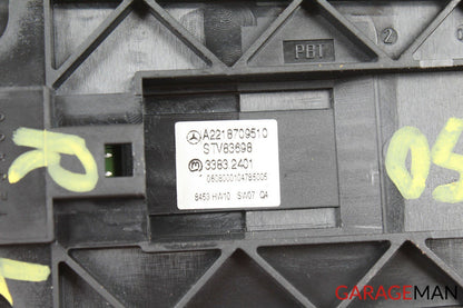 07-09 MERCEDES W221 S400 REAR LEFT WINDOW SWITCH CONTROL MODULE Q4 OEM