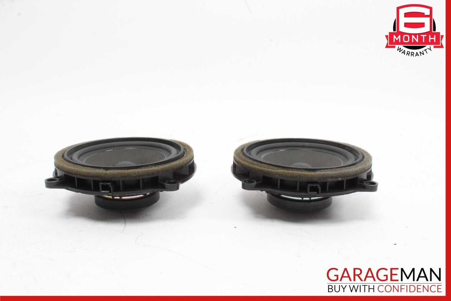 14-19 Mini Cooper Rear Left & Right Side Door Audio Sound Speakers Set of 2 Pc