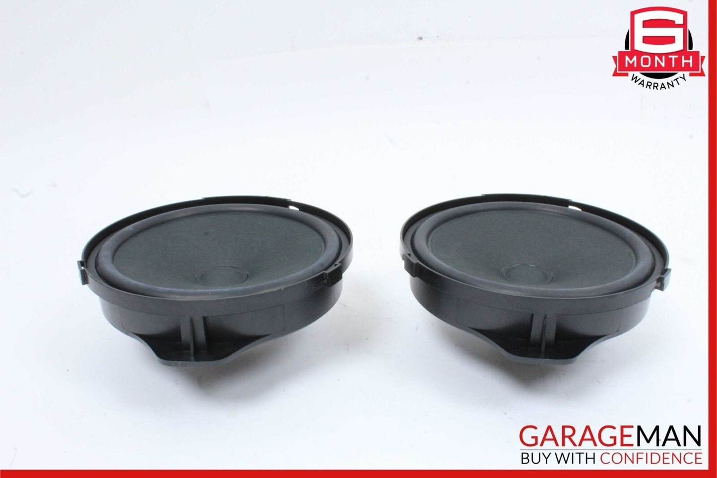 08-14 Mercedes W204 C250 C300 Rear Right & Left Door Sound Speakers Set of 2 OEM