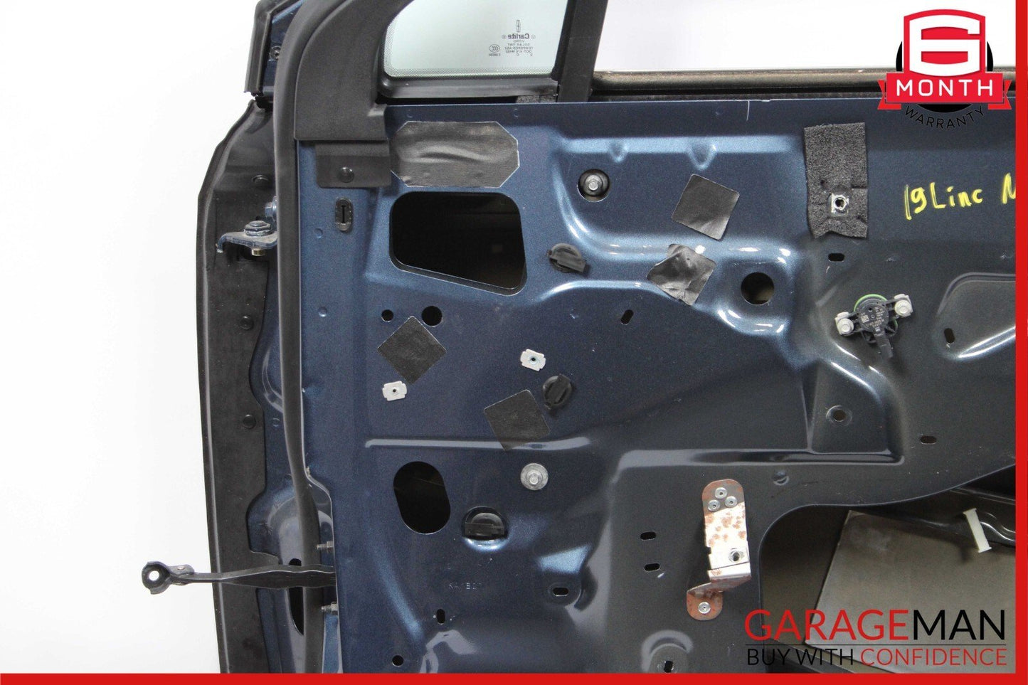 19-21 Lincoln Nautilus Front Right Side Exterior Door Shell Panel Frame Blue OEM