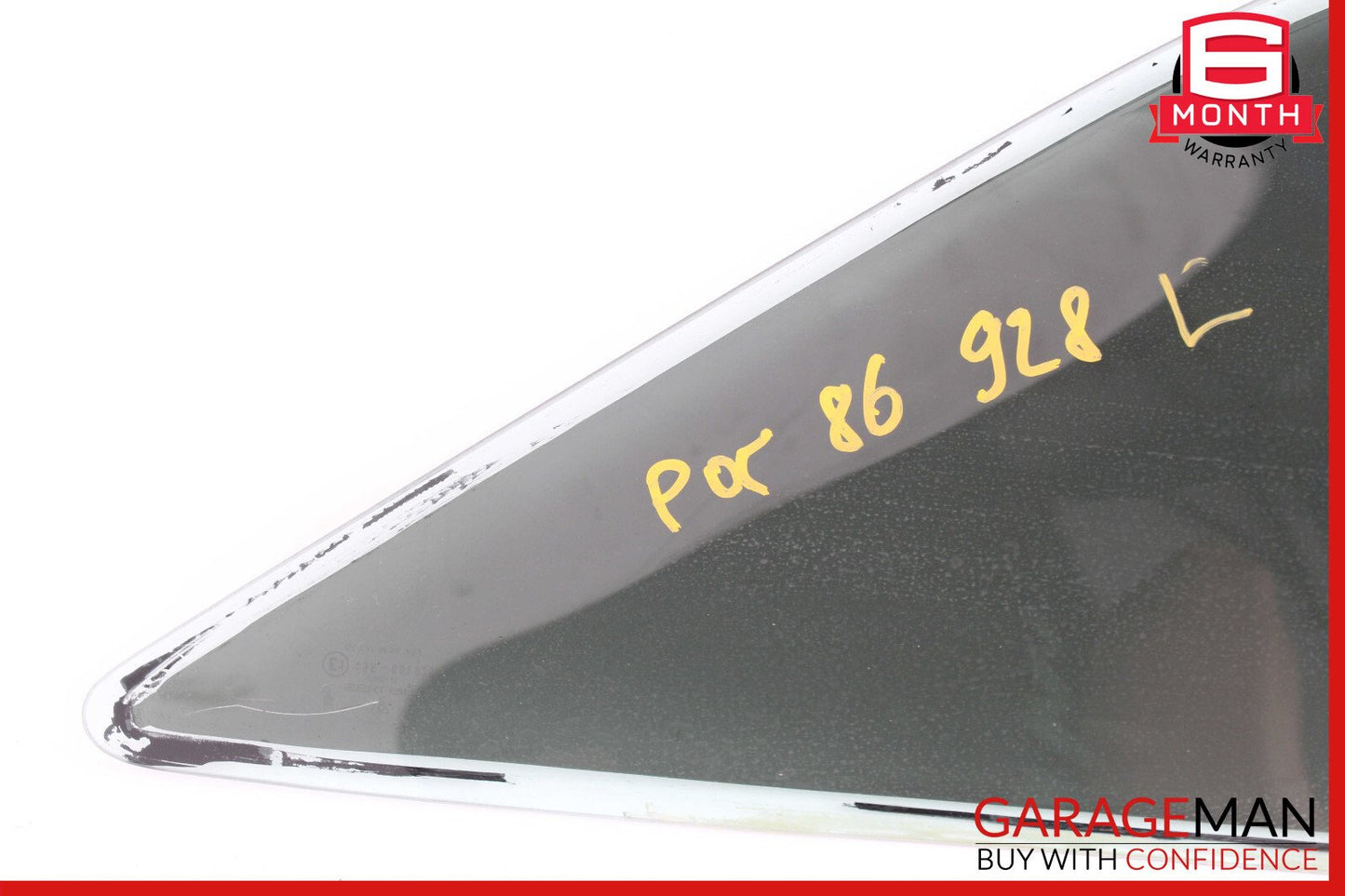 78-91 Porsche 928 Rear Left Quarter Window Glass OEM