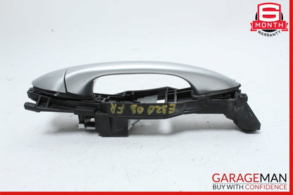 03-09 Mercedes W211 E550 Front Right Side Exterior Door Handle Bright Silver